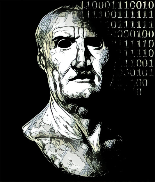 History Machine Podcast episode art, Marius Bust